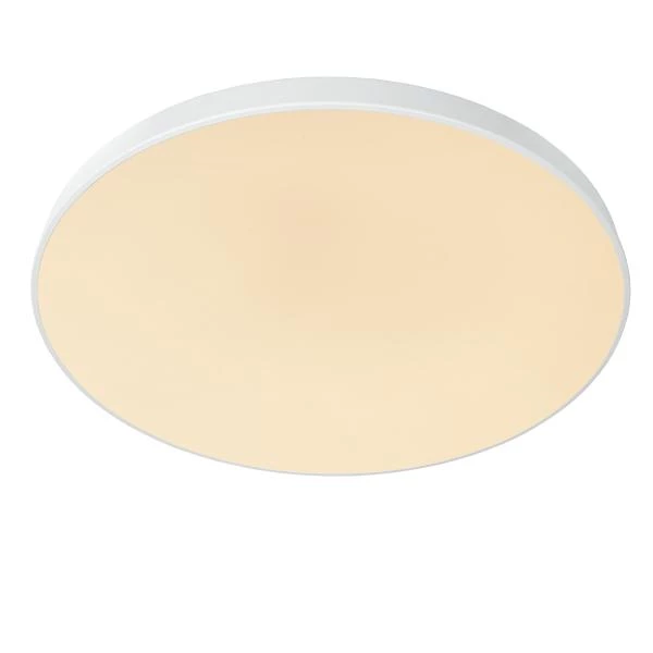 Lucide UNAR - Flush ceiling light - Ø 80 cm- LED 3 StepDim - 1x80W 2700K - White - detail 1